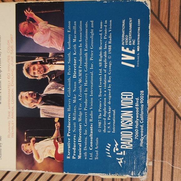 'Prince's Trust' Rock Gala VHS Wembley Arena June 5 - 6, 1987 EUC - Picture 4 of 6